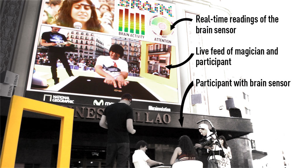 National Geographic Brain Games Interactive Billboard - Wildbytes