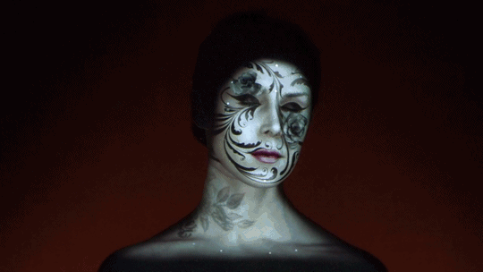Sephora - Kat Von D - Wildbytes - Live Face Projection Mapping