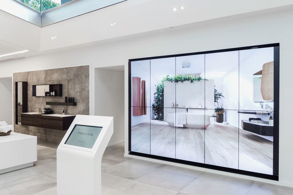 Immersive audiovisual retail experience for Porcelanosa NYC Flagship