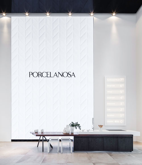 Immersive audiovisual retail experience for Porcelanosa NYC Flagship